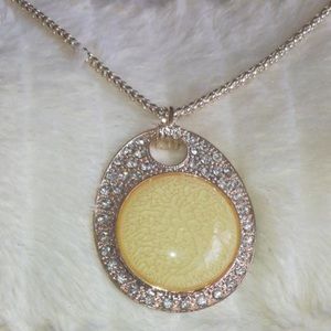 Gold and Yellow Rope Necklace